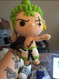 Crochet Zorro from one piece