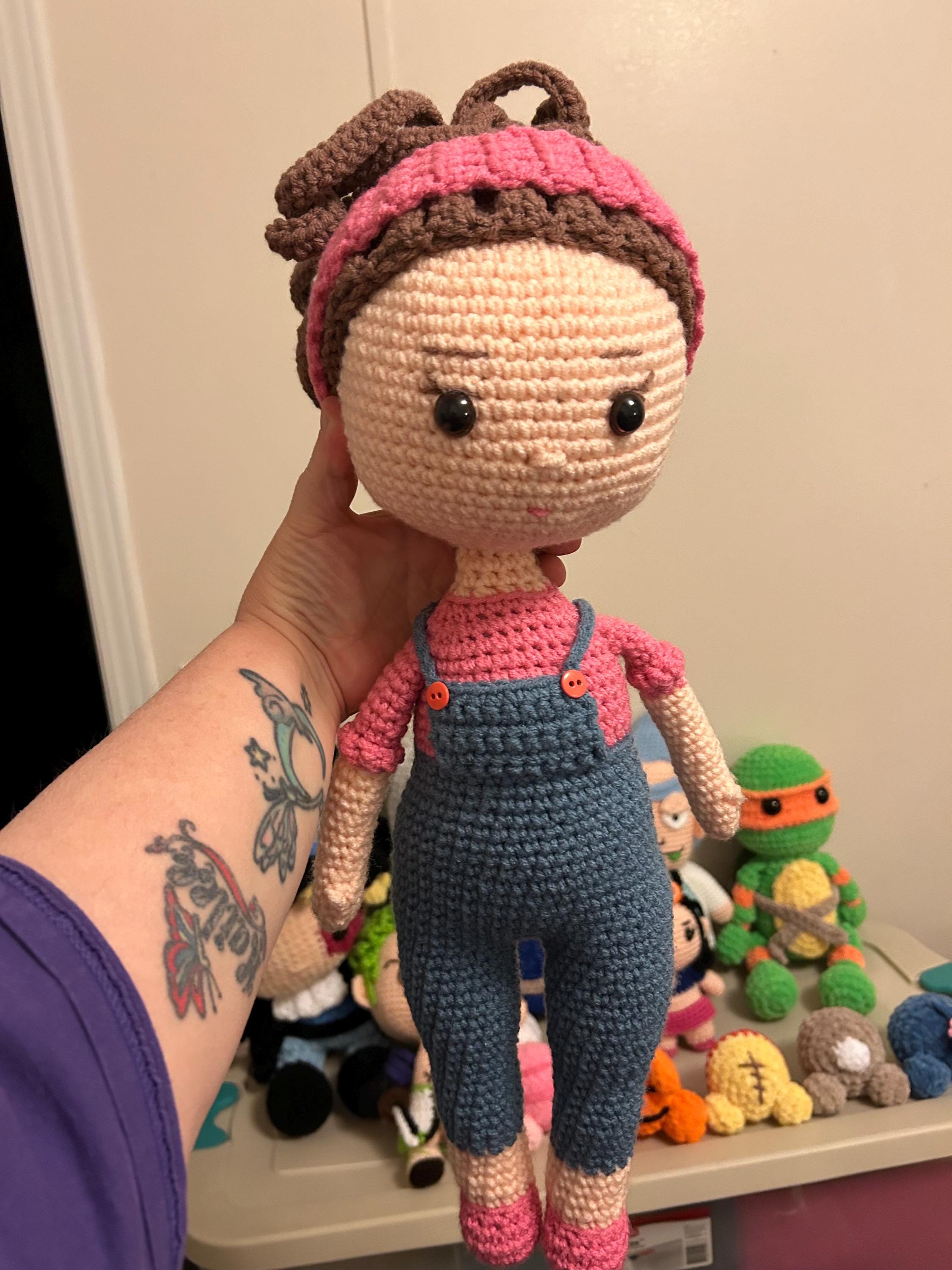 Ms Rachel crochet doll
