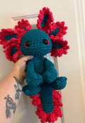 axolotl crochet Snuggie
